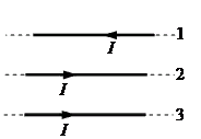 По двум тонким прямым проводникам параллельным друг другу текут одинаковые токи i см рисунок