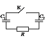 Участок цепи схема которого изображена на рисунке до замыкания ключа 3нф